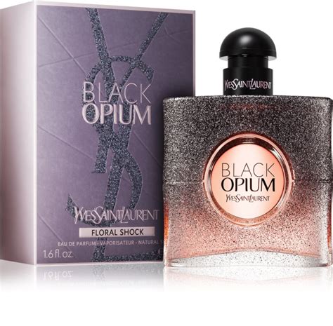 ysl black opium floral shock perfume|Black Opium floral shock perfume.